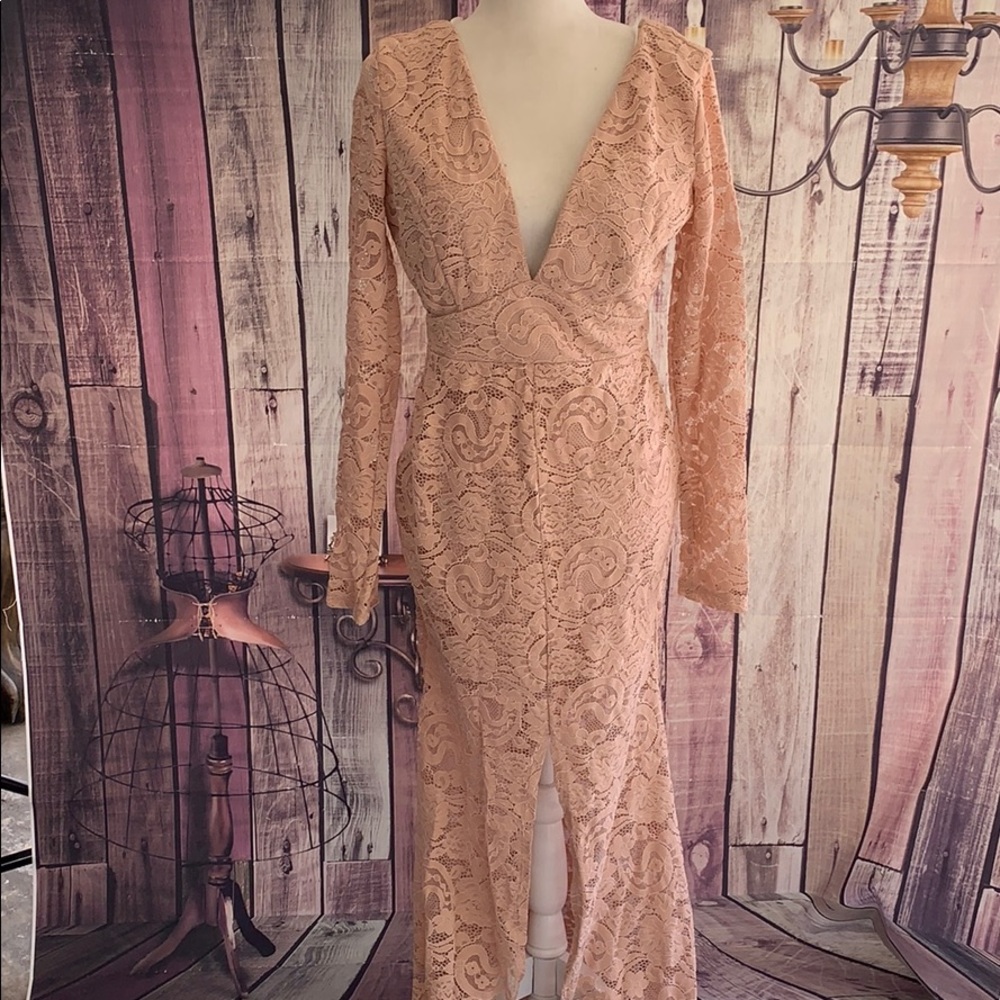 Windsor Pink lace dress